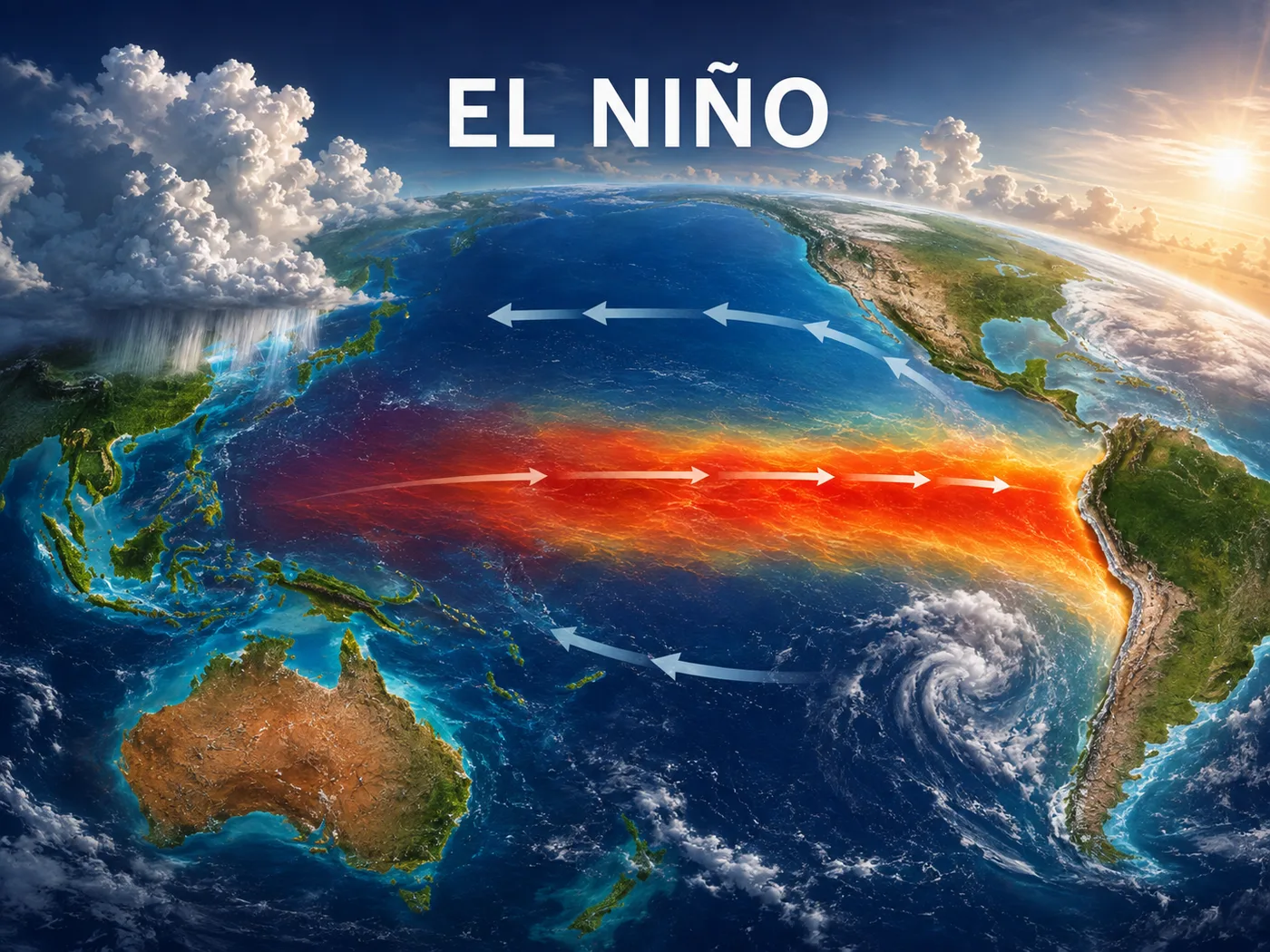 Elkezdődött az El Niño — és a jelek szerint az egyik legerősebb jön 1950 óta. De mi az az El Niño, és miért érzi meg az egész bolygó?