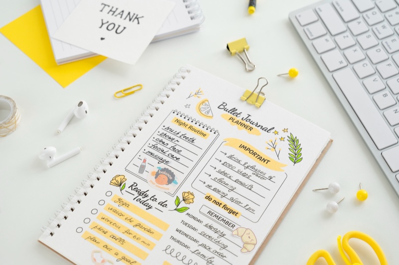 A Bullet Journal: a pontozott napló története és alapjai