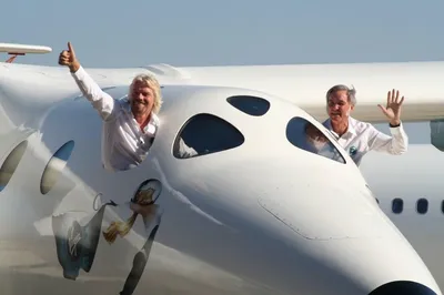 Richard Branson az űrben - élő közvetítés